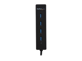 StarTech ST4300PBU3 four-port layout enables easy connections