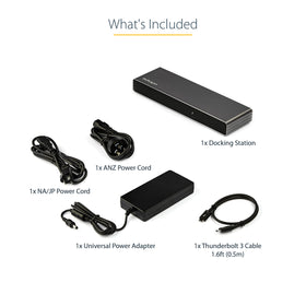 StarTech Thunderbolt 3 Dock driverless setup saves time during installation.