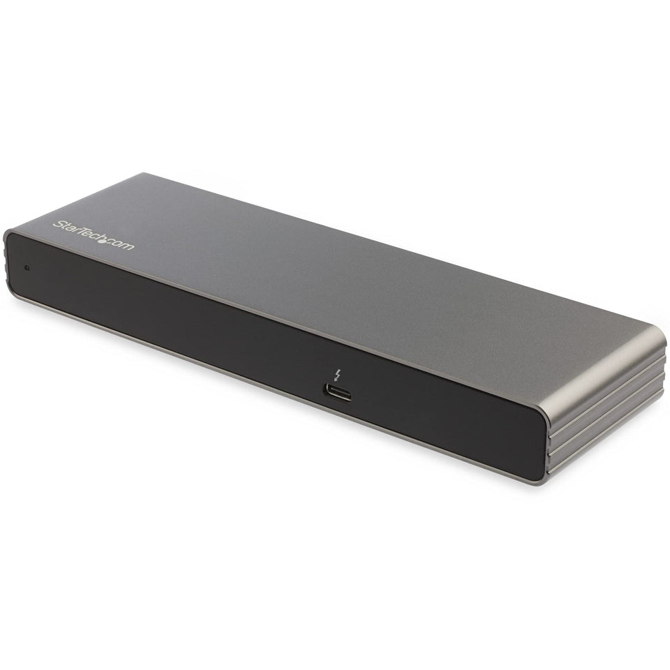 StarTech Thunderbolt 3 Dock with dual 4K 60Hz output for spacious multitasking.
