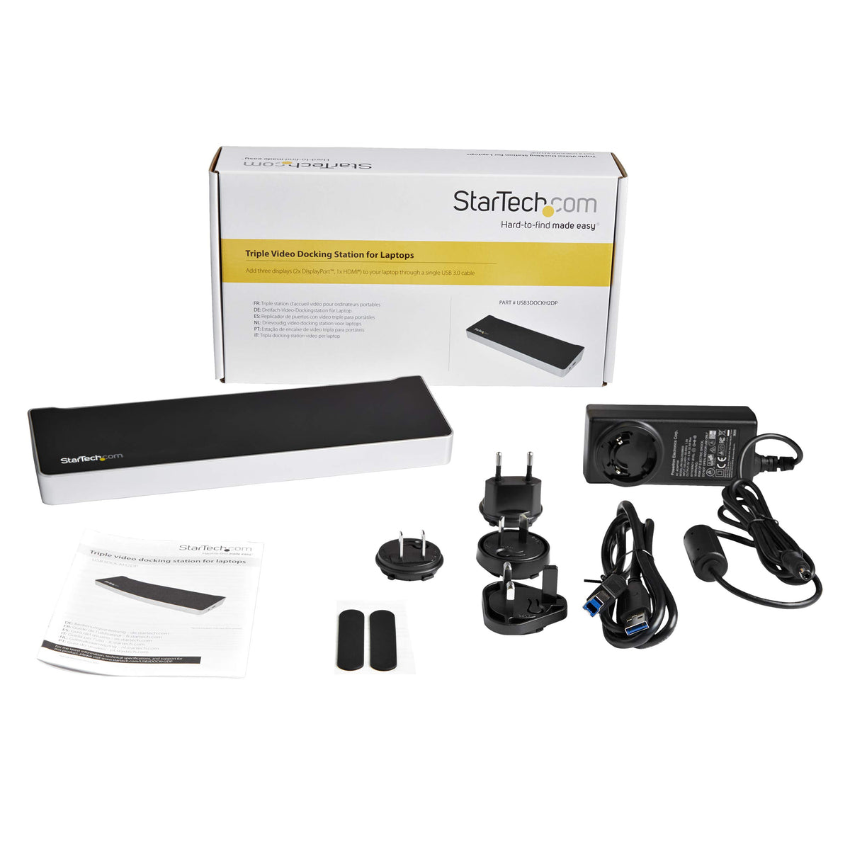 StarTech.com desk setup demonstrates enhanced multitasking with multiple displays