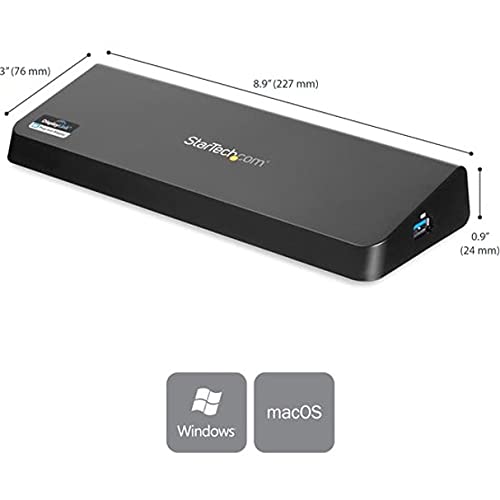 StarTech USB 3.0 Dock 4K display setup delivers sharp, clear visuals