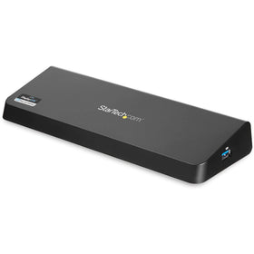 StarTech USB 3.0 Docking Station supports dual HDMI and DisplayPort for multitasking