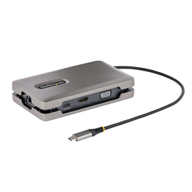StarTech USB-C Docking Station enables 4K60 HDMI and VGA dual displays.
