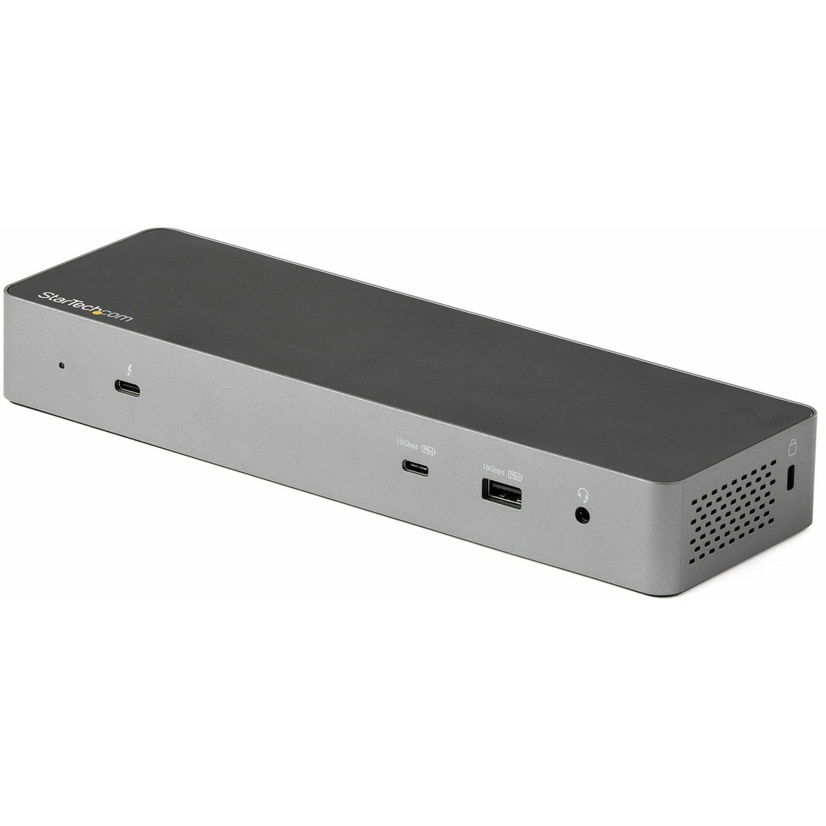StarTech USB-C docking station with dual 4K 60Hz DP and HDMI outputs for MacBook Pro