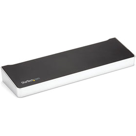 StarTech USB-C triple monitor dock front ports for quick connectivity and productivity