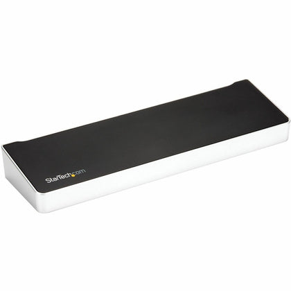 StarTech USB-C triple monitor dock ports for versatile workstation expansion and easy connectivity