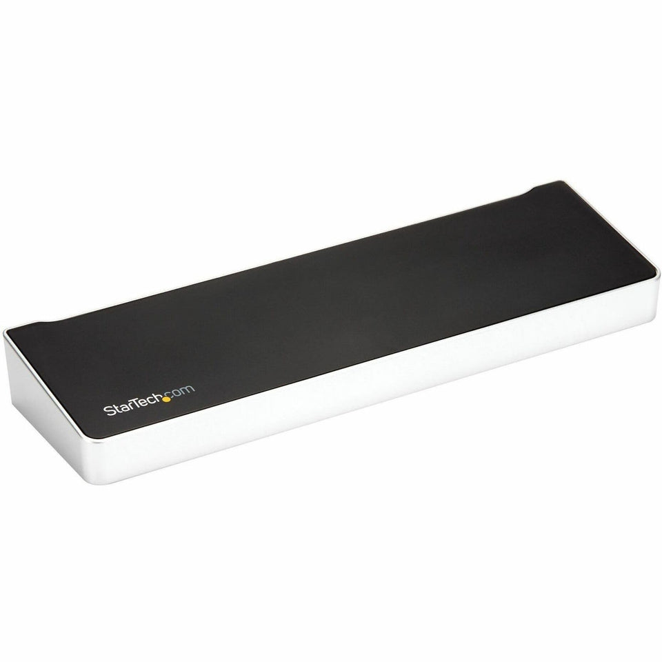 StarTech USB-C triple monitor dock ports for versatile workstation expansion and easy connectivity