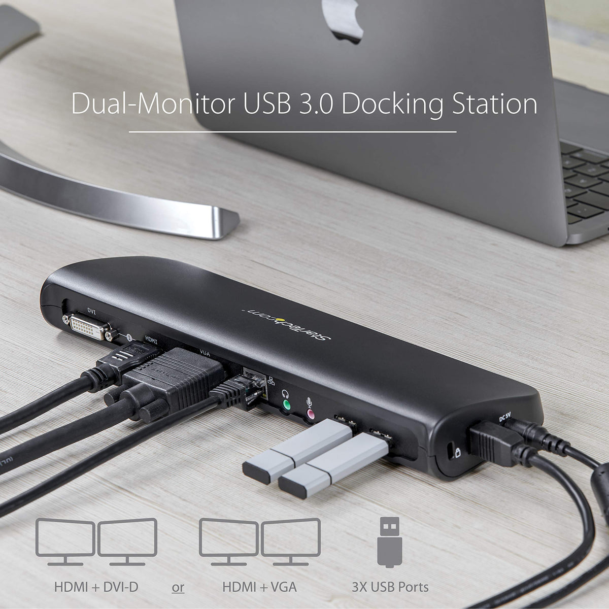 StarTech.com USB 3.0 hub adds three high-speed ports for peripherals