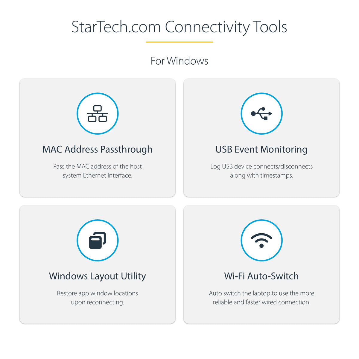 StarTech USB3SDOCKHD includes DVI-to-VGA adapter for legacy monitor compatibility