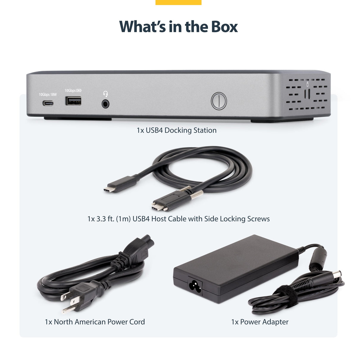 StarTech docking station delivers up to 100W charging for laptops.