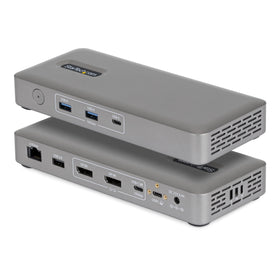 StarTech USB4 docking station front view showing accessible ports for easy setup