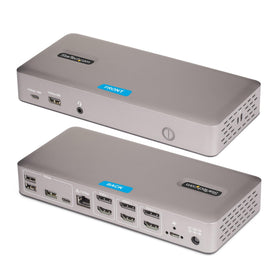 StarTech USB4 docking station with triple 4K60 outputs for multitasking.