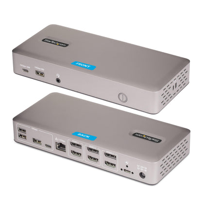 StarTech USB4 docking station with triple 4K60 outputs for multitasking.
