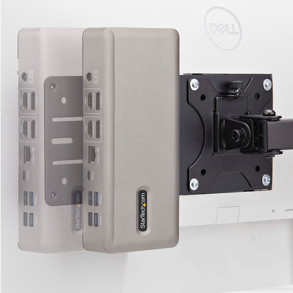 Compatible with popular docking stations, USB hubs, and KVM docks.