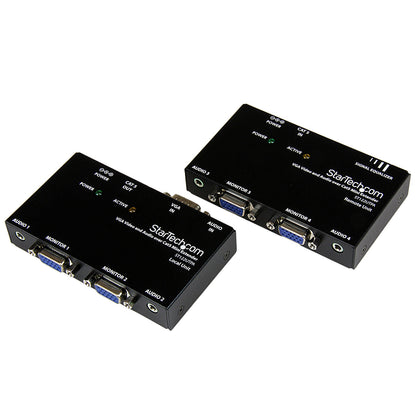 StarTech.com VGA extender local transmitter enables multi-monitor setup via Cat5.