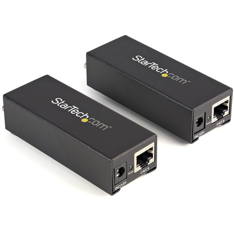 StarTech VGA over CAT5 extender transmitter delivering crisp video up to 250 ft