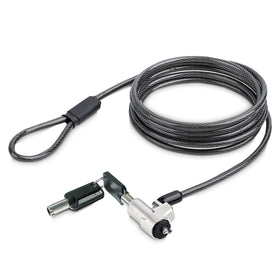 StarTech.com front view of wedge laptop lock showing compact design and quick security