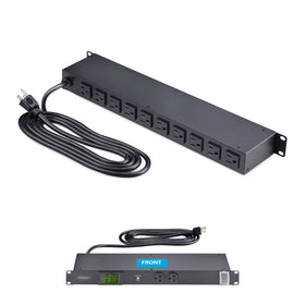StarTech.com 1U rack mount back panel supports organized cabling