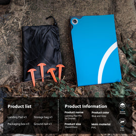 STARTRC PHOTO 22-inch pad unfolds instantly for rapid setup and positioning.