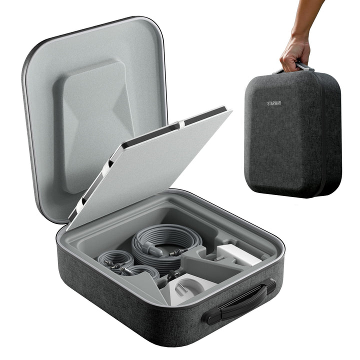 STARWARE front view showing compact protective case and quick identification benefit