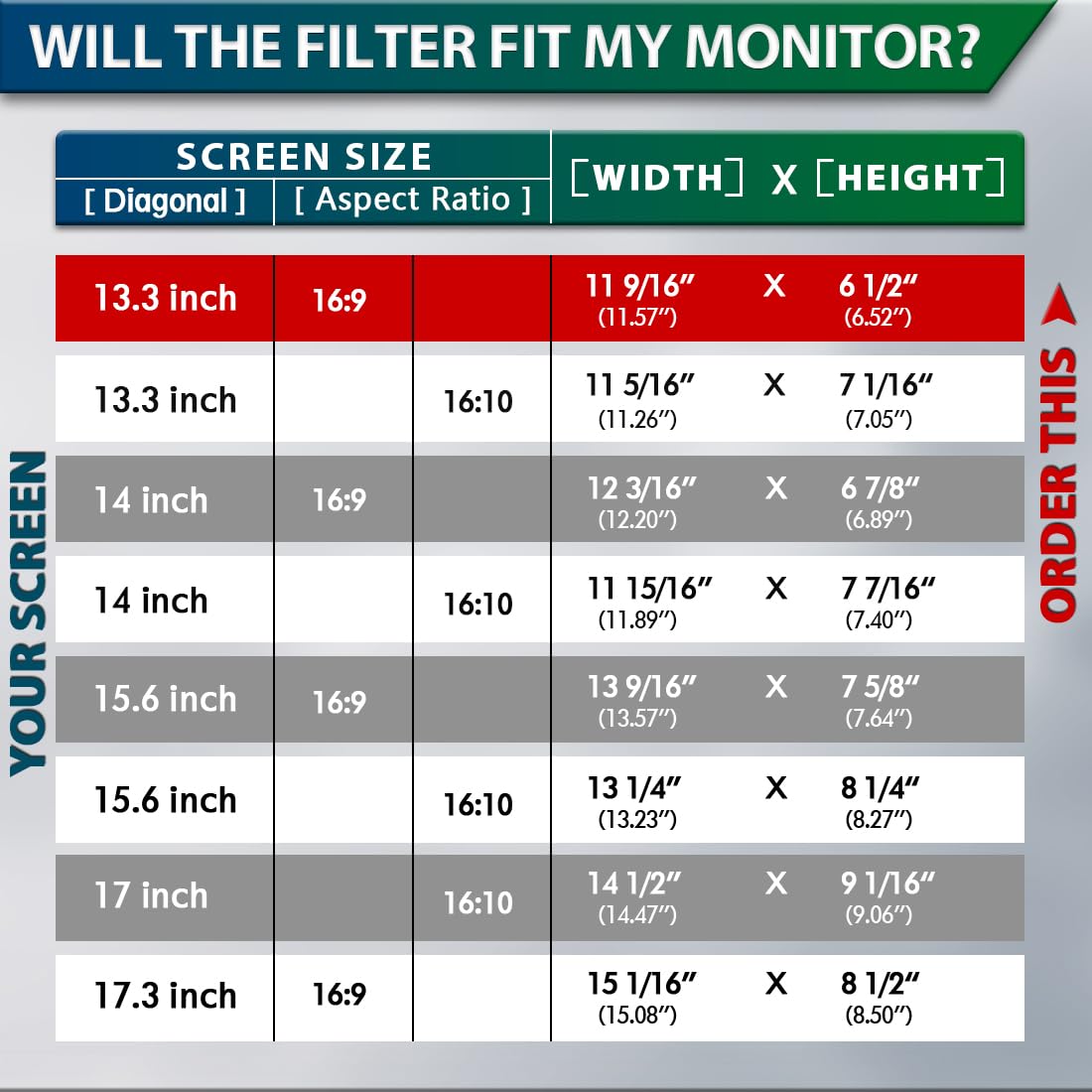 STARY filter reduces glare and blue light for comfortable daytime use.