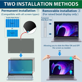 STARY privacy filter ideal for mobile professionals in transit and public spaces.