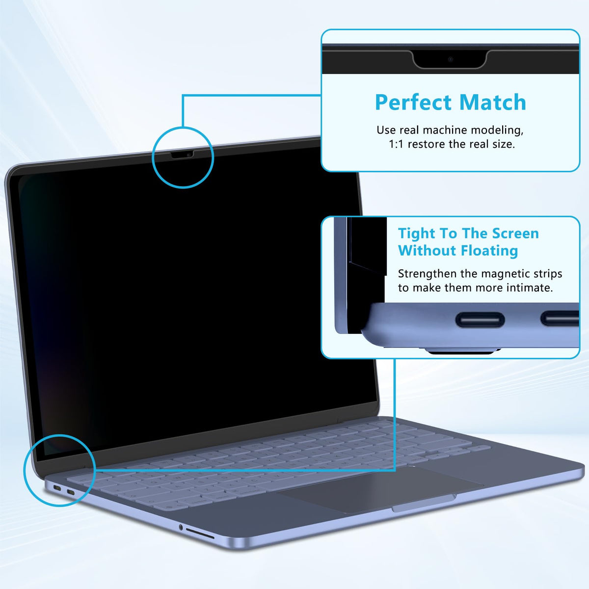 Scratch-resistant PET layer protects MacBook Neo 13 display