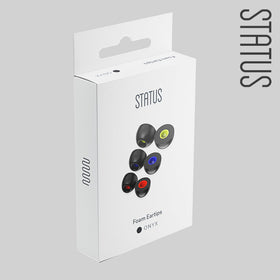 Status Audio Between Pro/3ANC foam ear tips with multiple sizes for secure fit