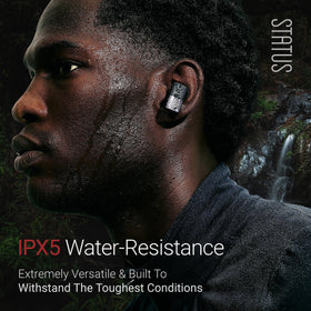 Status Between 3ANC earbuds highlight multiple microphones for clear calls.