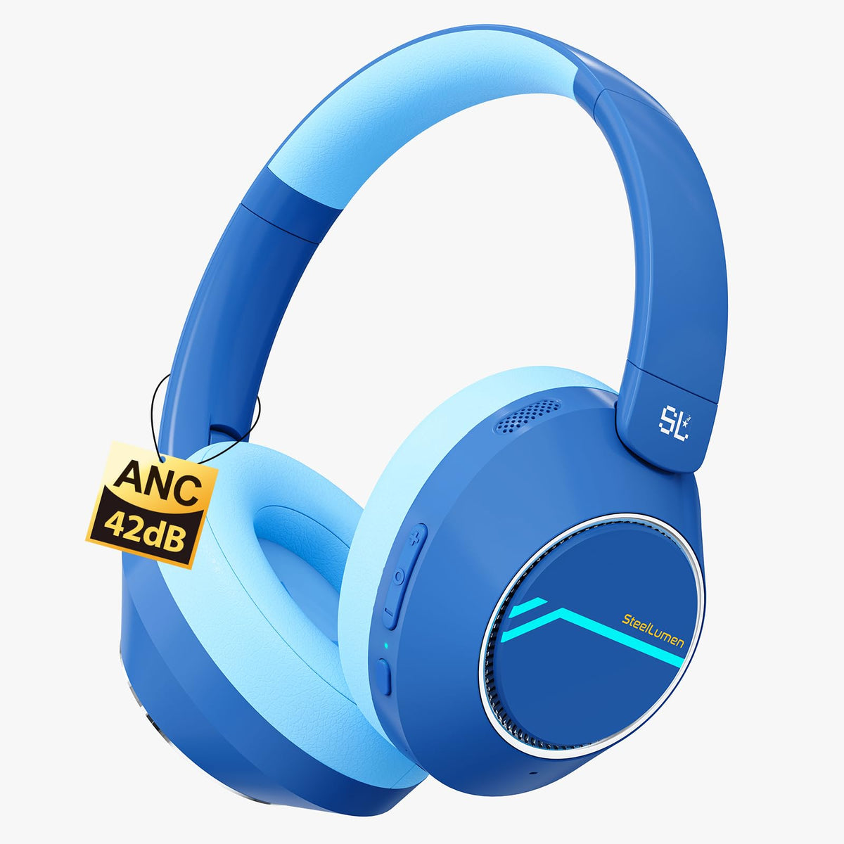 Steellumen Nova1Pro kids ANC headset with noise reduction for study sessions