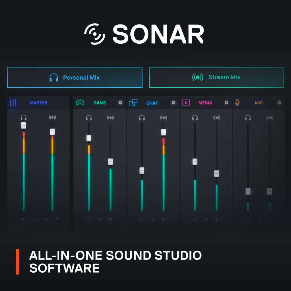 SteelSeries Alias Pro Kit RGB and tactile controls for personalized sound tweaks