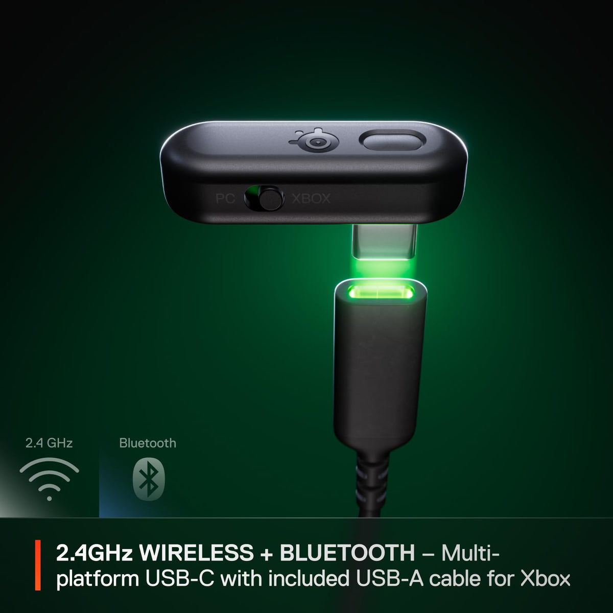 SteelSeries Arctis GameBuds 360° Spatial Audio for immersive directional cues.