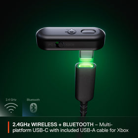 SteelSeries Arctis GameBuds 360° Spatial Audio for immersive directional cues.