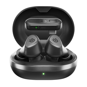 SteelSeries Arctis GameBuds quick-switch 2.4GHz for instant console pairing.