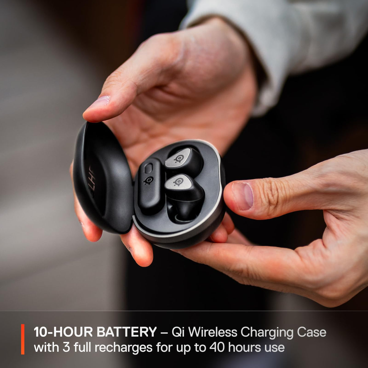 SteelSeries Arctis GameBuds Renewed packaging saves money.