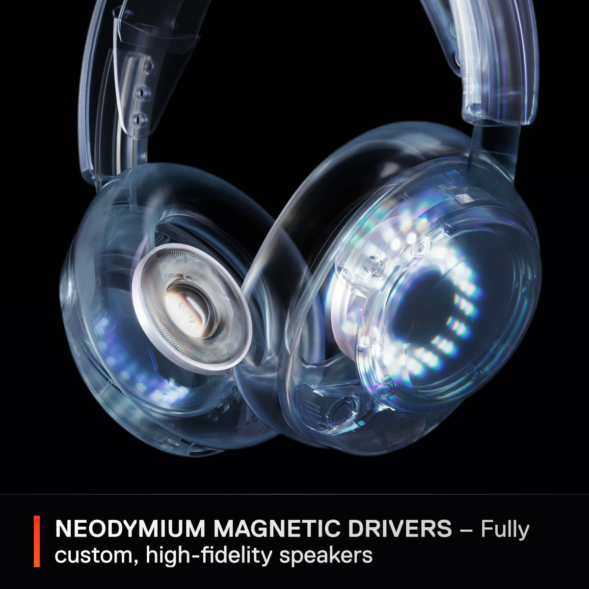 SteelSeries Arctis Nova 5X plush ear cushions for long sessions