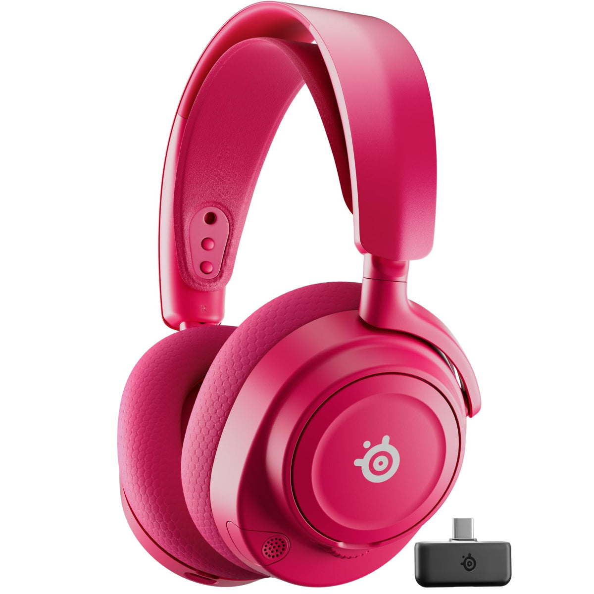 SteelSeries Arctis Nova 7 Gen 2 side profile showing durable steel frame for durability