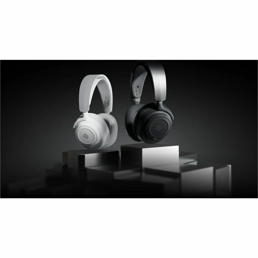 SteelSeries Arctis Nova 7 Gen 2 side view in white with sleek design