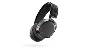 SteelSeries Arctis Pro Wireless front view highlighting comfortable design for long gaming sessions.