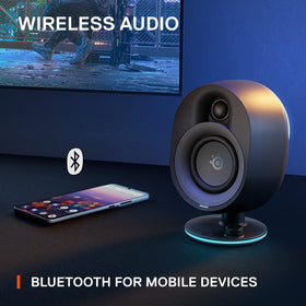 SteelSeries Arena 7 Bluetooth wireless capability for flexible use