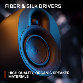 SteelSeries Arena 7 side profile highlighting compact, modern design