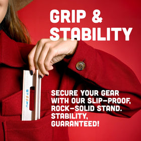 Steepy compact design fits in your bag for travel.