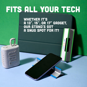 Steepy features rubber edges for slip-proof stability.