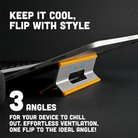 Steepy side profile illustrating elevation for airflow and passive cooling