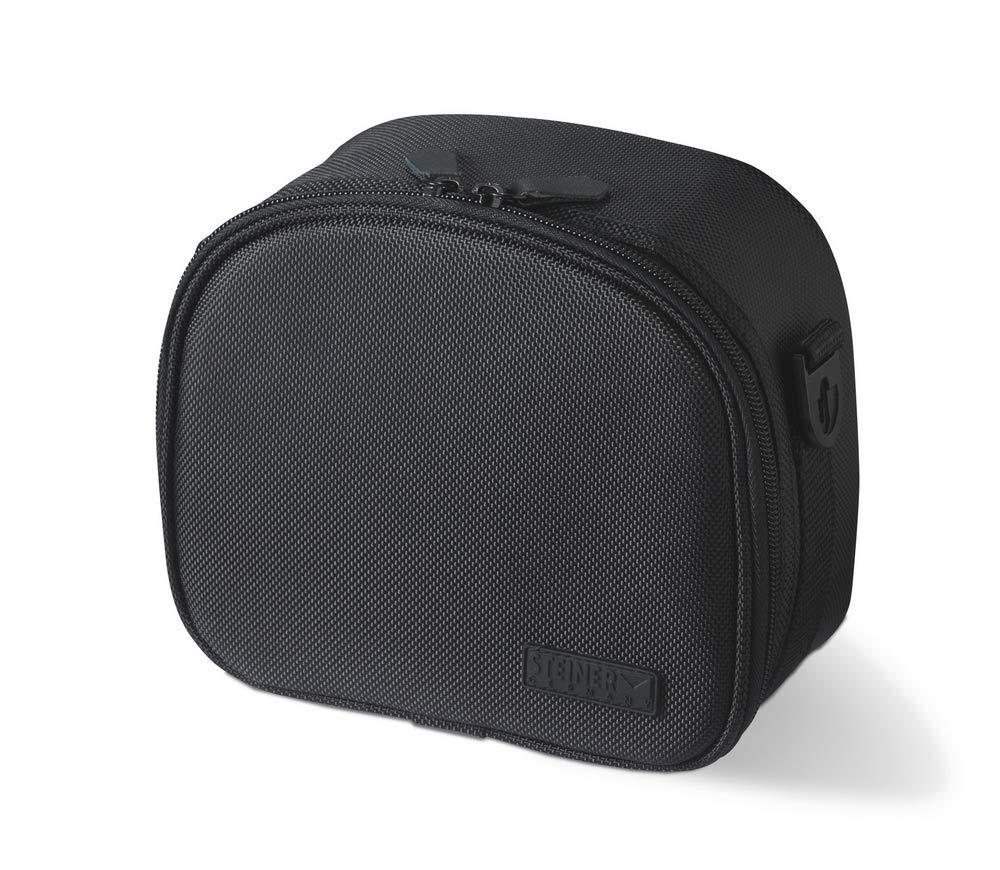 Steiner case front view showing secure closure and compact protection