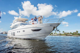 Steiner strap worn on deck illustrating comfort and floatation safety