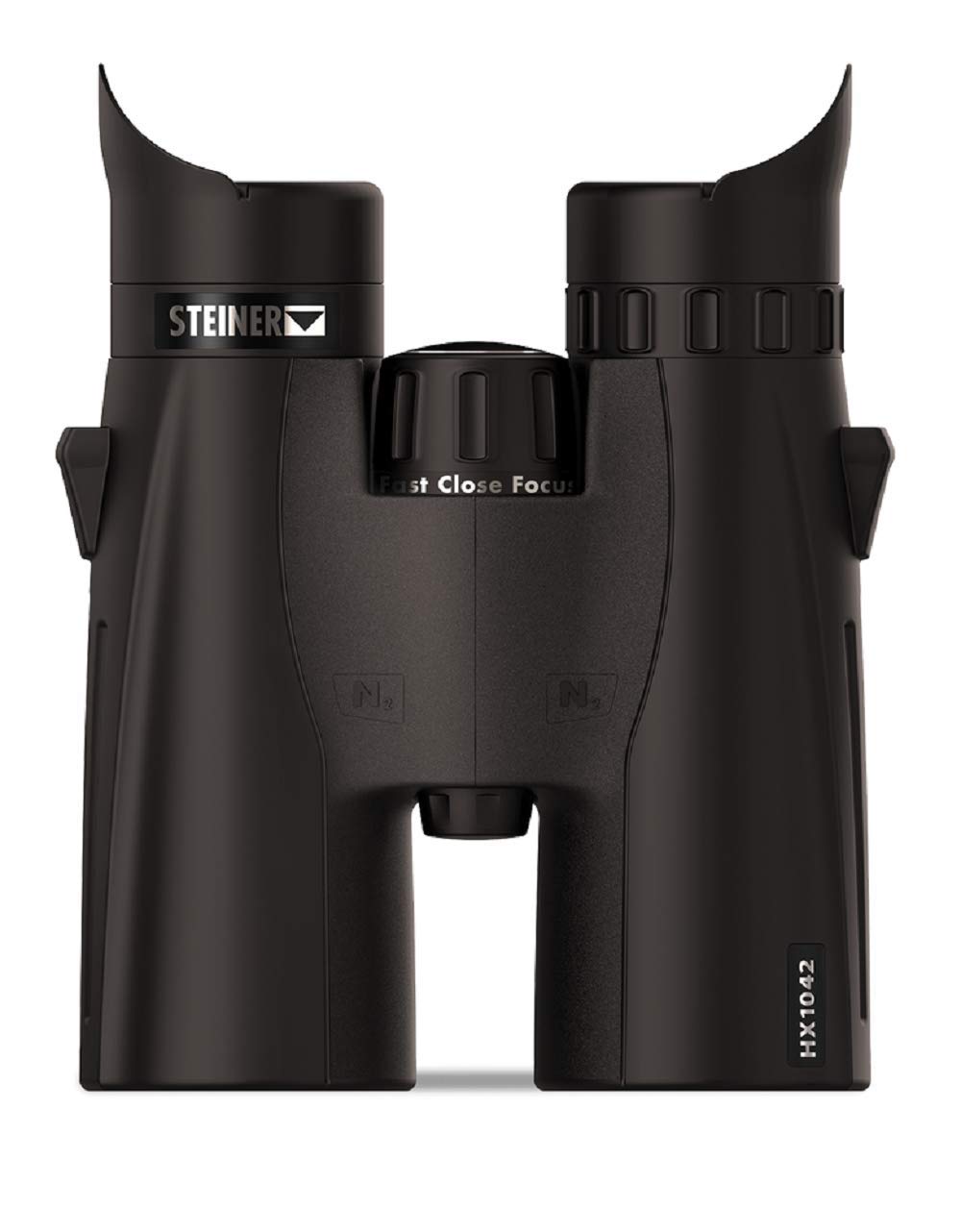 Steiner HX 10x42 binoculars with fast close focus for instant sharp viewing.