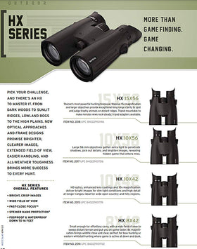 Steiner HX 10x42 with Heritage Warranty supports outdoor reliability.