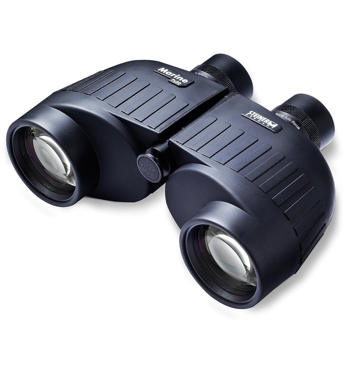 Steiner Marine 7x50 binoculars front view with bright, high-contrast optics for outdoor viewing