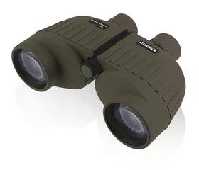 Steiner Military-Marine 7x50 front view highlighting rugged, weatherproof design for any condition.